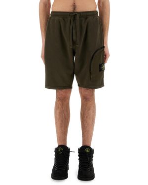 Stone Island Bermuda Cargo - Verde