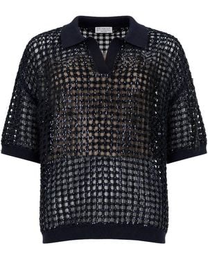Brunello Cucinelli Polo - Black