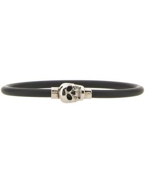 McQueen Bracciale Skull - Bianco
