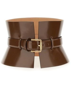 [MAX MARA] accessori CINTURA BUSTIER marrone レディース MAX MARA] accessori CINTURA BUSTIER marrone レディース