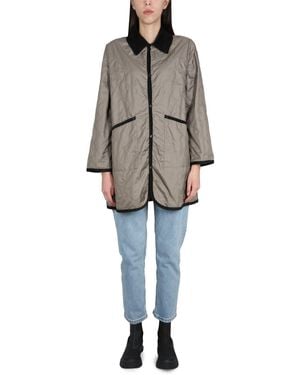Lavenham Padded Nylon Jacket - Grey