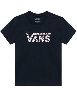 Vans "Dalmation Border" Logo T-Shirt - Black