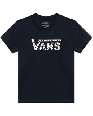 Vans "Dalmation Border" Logo T-Shirt - Black