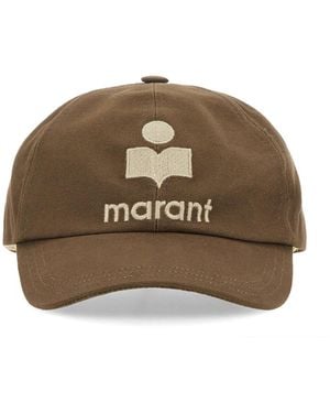 Isabel Marant Baseball Cap "Tyron" - Brown