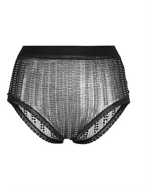 Rabanne Bead-Embellished Bra - Black
