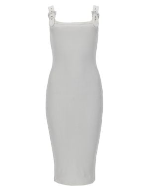 Versace Jeans Couture Abito A Tubino - White