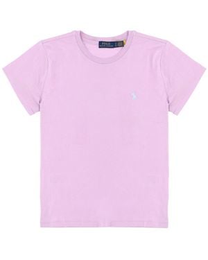 Polo Ralph Lauren Logo Crew Neck T-Shirt - Pink
