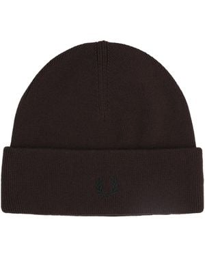 Fred Perry Berretto "Classic" Con Logo - Black