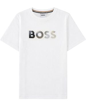 BOSS T-Shirt Con Logo - White