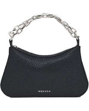 McQueen Mini T-Buckle Clutch Bag - Multicolor