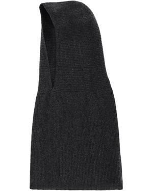Alysi Knitted Hood - Black