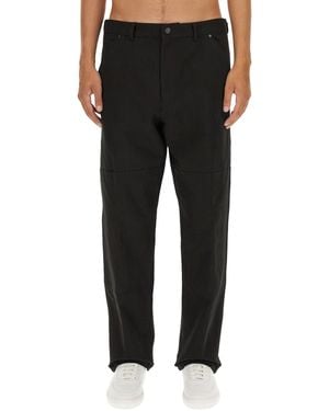 Moncler Cotton Trousers - Black