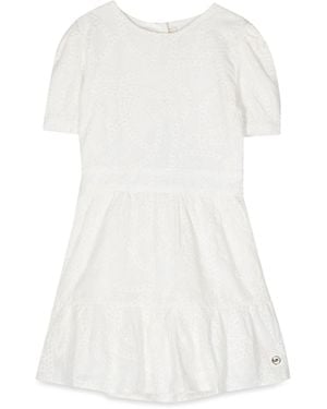 Michael Kors Short Sleeved Dress - White