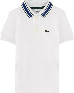 Lacoste Polo Con Logo - Blue