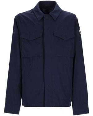 Moncler Giacca "Roquille" Con Gilet Removibile - Blue