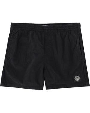 Stone Island Costume Con Logo Compass - Black