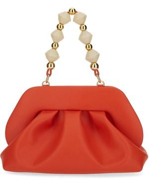 THEMOIRÈ Clutch "Tia" - Red