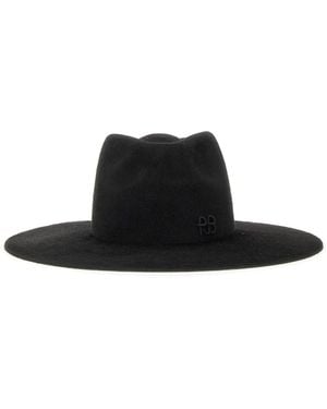 Ruslan Baginskiy Hat With Logo Felt - White