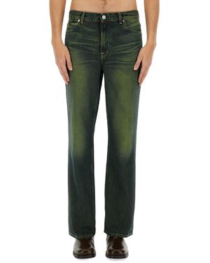 Our Legacy Straight Leg Jeans With 70S Cut - Green
