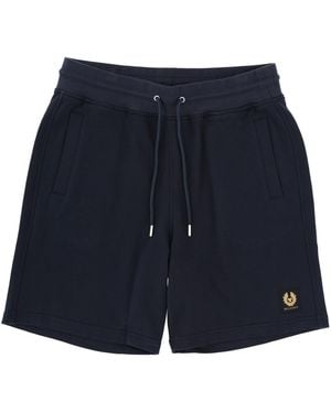 Belstaff Logo Shorts - Blue