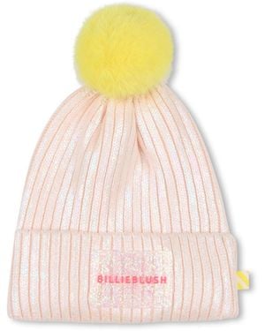 Billieblush Hat With Logo - Pink