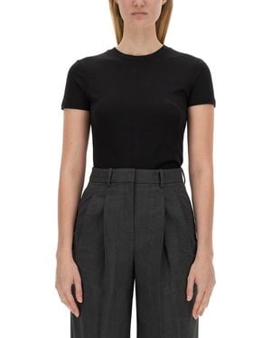 Theory Pima Cotton T-Shirt - Black