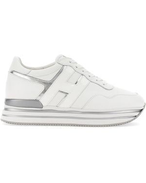 Hogan SNEAKER "H4830" IN PELLE - Bianco