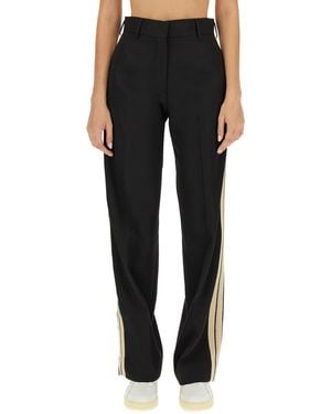Palm Angels Wool Trousers - Black