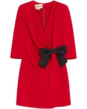 Valentino Silk Mini Dress - Red
