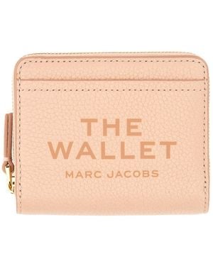 Marc Jacobs The Mini Compact Wallet - Natural