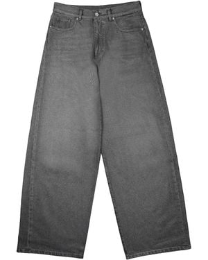 Nine:inthe:morning Pantalone Carrot Fit "Gea" - Gray