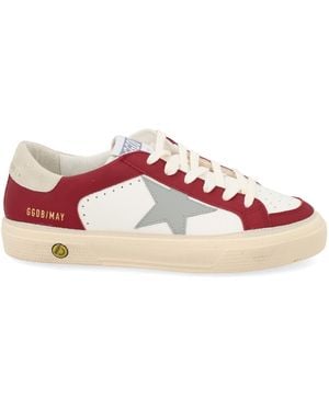 Golden Goose Sneakers May Con Stella Argentata - Multicolor