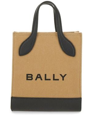 Bally Bag With Logo - Natural