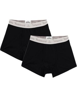 Vivienne Westwood Set Da Due Boxer - Black