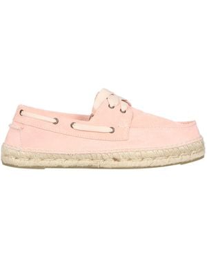 Manebí ESPADRILLA DA BARCA HAMPTONS IN SUEDE - Rosa