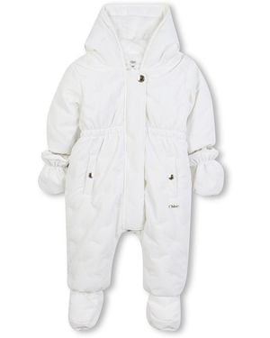 Chloé Winter Romper - White
