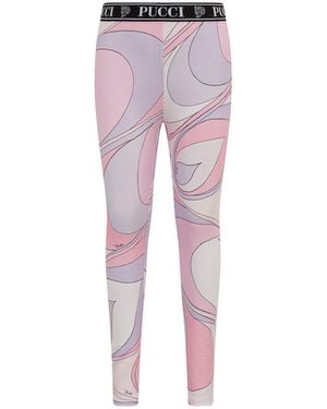 PUCCI Legging Trousers - Pink