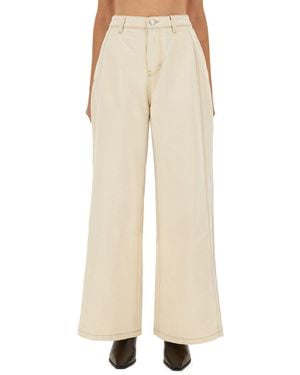 Ami Paris "Super Wide Fit" Jeans - Natural