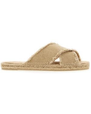 Castañer Solid Sandals - Natural