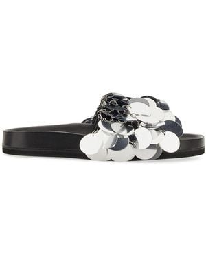 Rabanne Sparkle Sandal - White