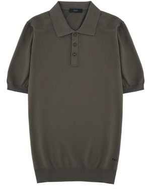 Fay Cotton Polo - Green