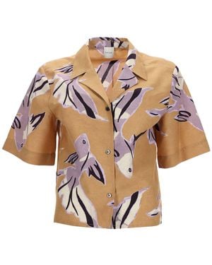 Paul Smith Cotton And Silk Shirt - Pink