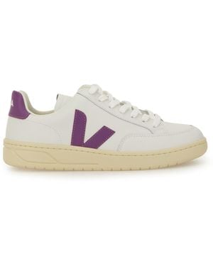 Veja Logo Trainers - White