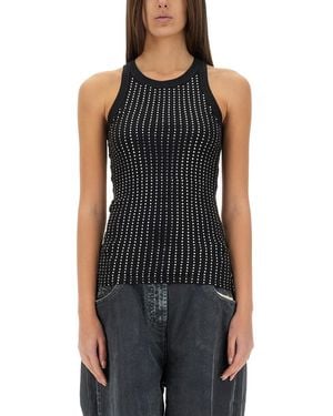 The Attico Tank Top - Black
