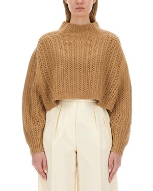 Max Mara T-Shirt Hodeida - Natural