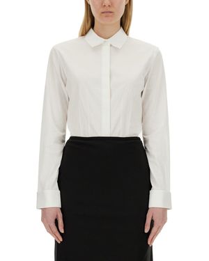 Helmut Lang Poplin Fitted Shirt - White