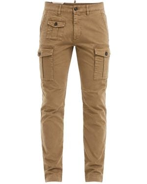 DSquared² Pantalone "Sexy Cargo" - Natural