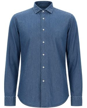 Brian Dales Camicia - Blue