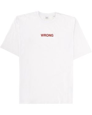 Aspesi Graphic Crew Neck T-Shirt - White