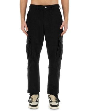 Marcelo Burlon Cargo Trousers - Black